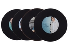 Vinyl Onderzetters Set van 4