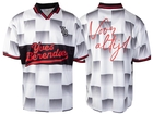 Voetbalshirt Grijs/Rood