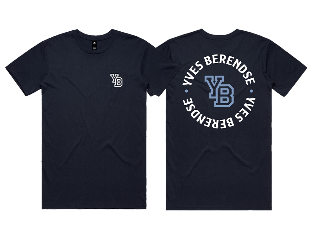 Logo T-shirt Donkerblauw