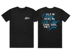 Lyrics T-shirt Zwart
