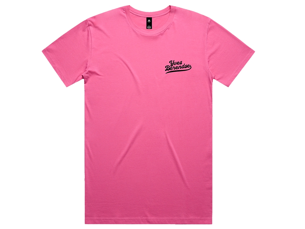 Lyrics T-shirt Roze